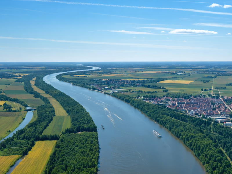 Volga : Le plus long fleuve d’Europe, suivi du majestueux Danube en deuxième position